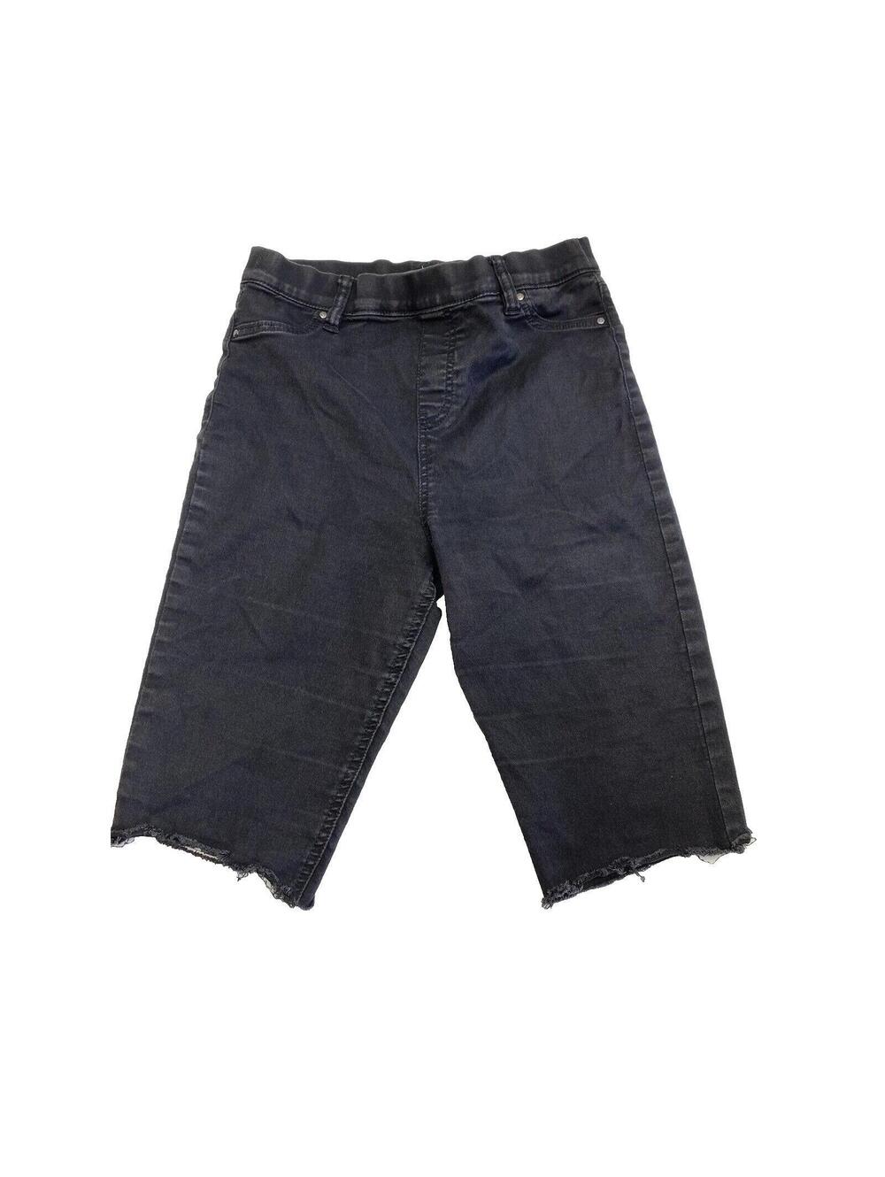 Women’s Jean Cut-Off Shorts Size 8 Stretchy Waist Casual Summer GUC
